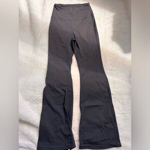Lululemon Gray Flare Leggings, size 4